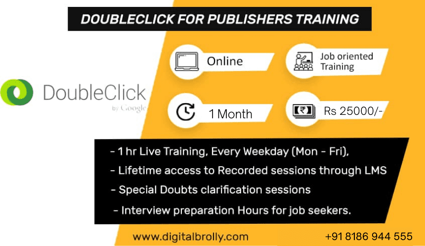 Doubleclick For Publishers Training