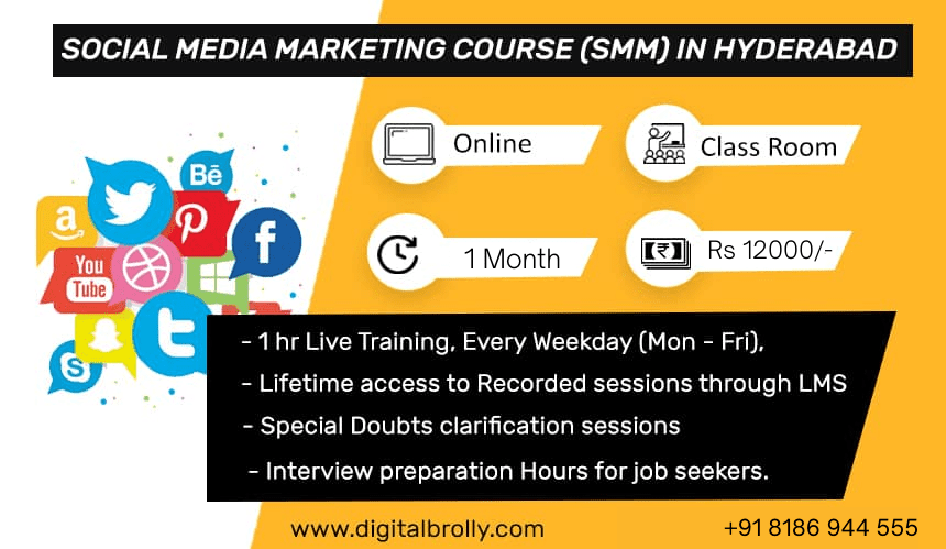 Social Media Marketing Course in Hyderabad