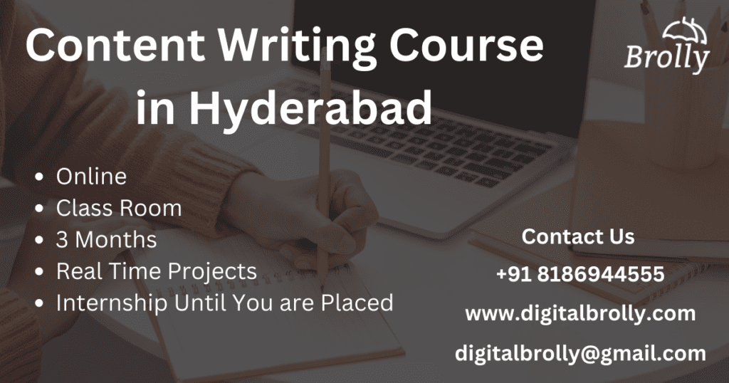 Content Writing Course in Hyderabad