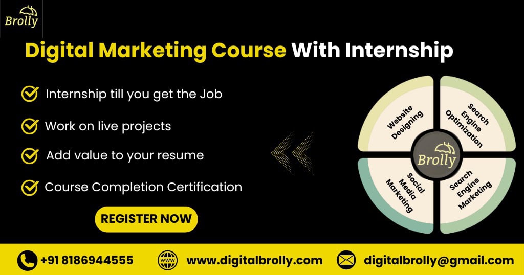 Digital Marketing Course With Internship
