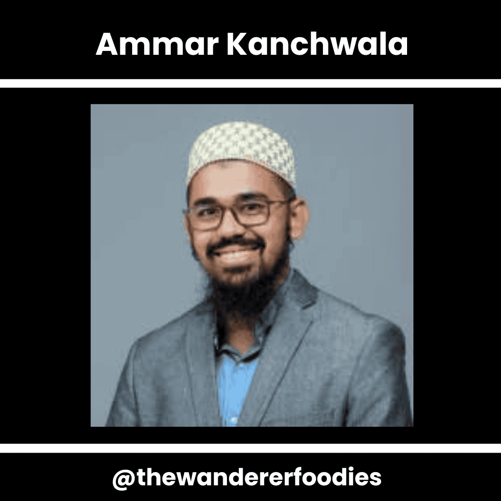 Food Bloggers in Hyderabad - Ammar Kanchwala