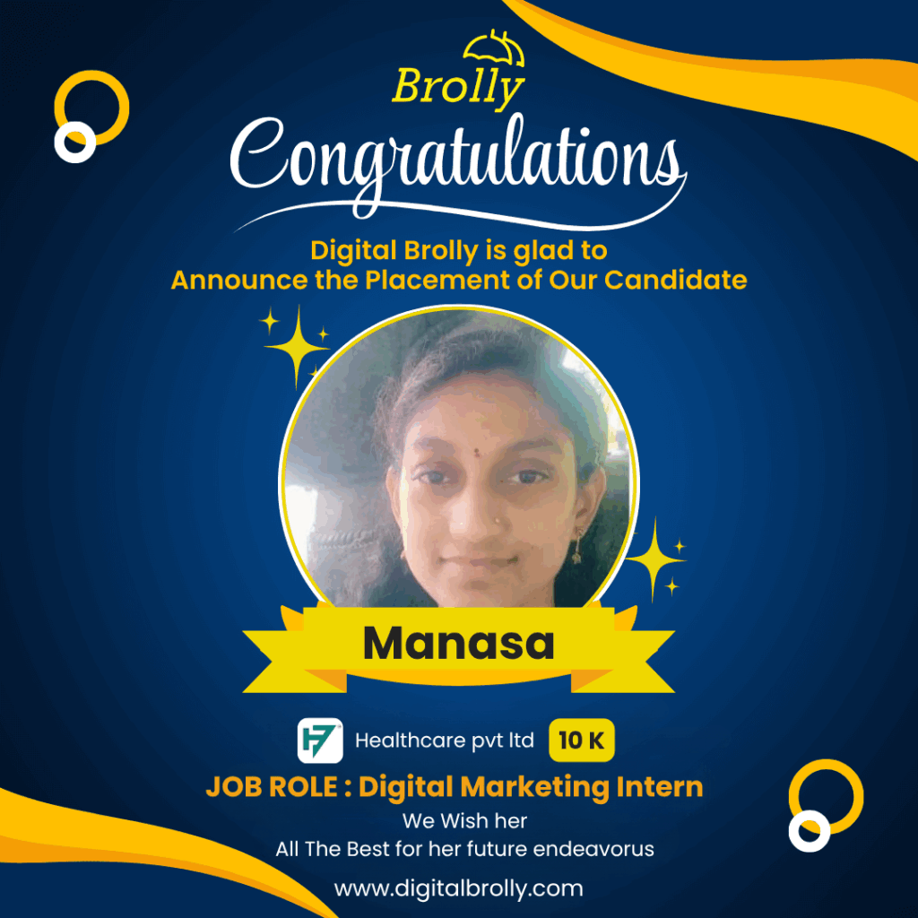 AI Digital Marketing Course placement - Manasa