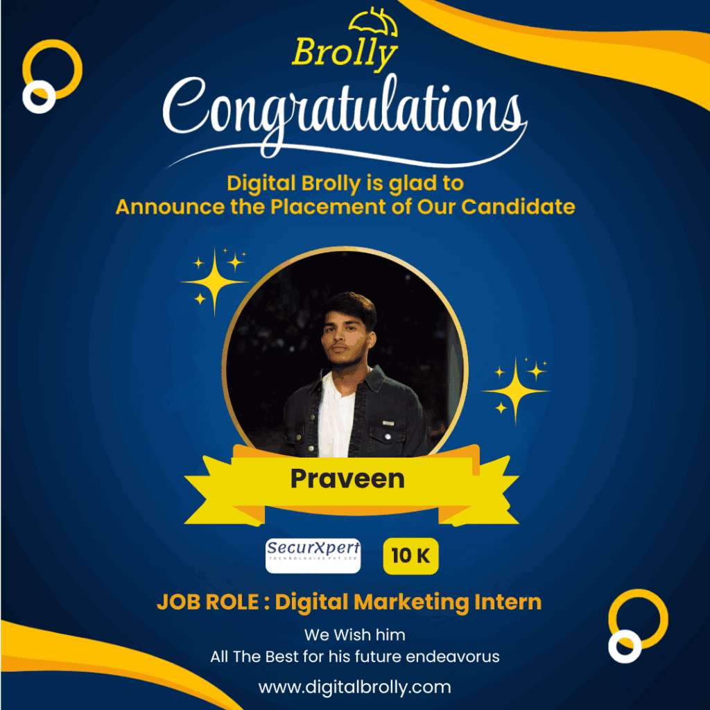 AI Powered Digital Marketing Course Placement Praveen