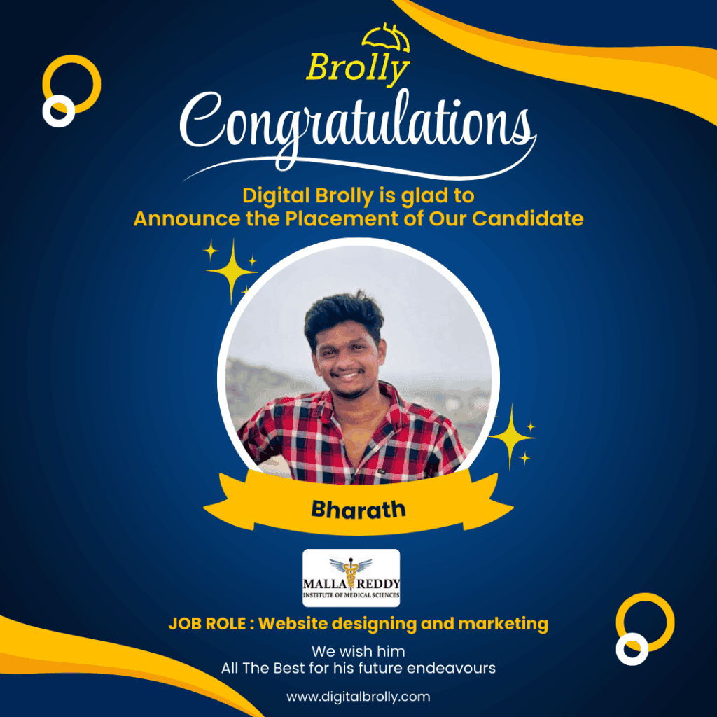 Digital Marketing Placements- Bharath