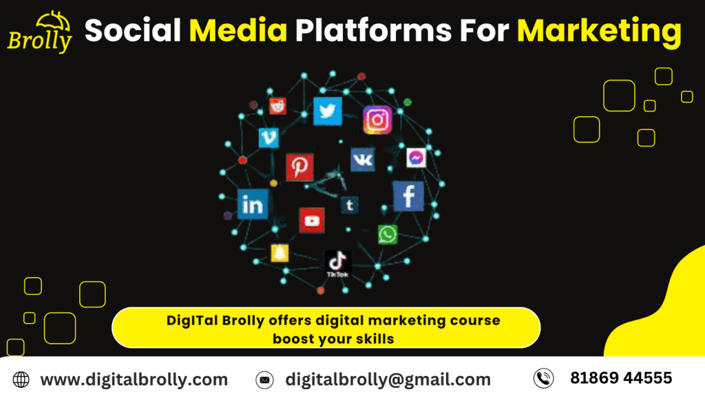 Social Media Platforms For Marketing