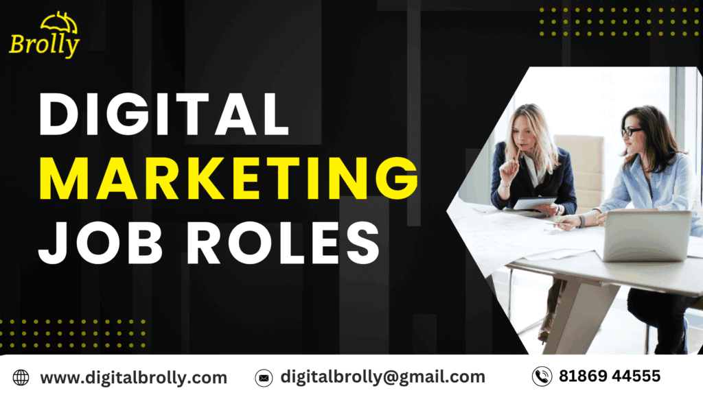 Digital Marketing Job Roles