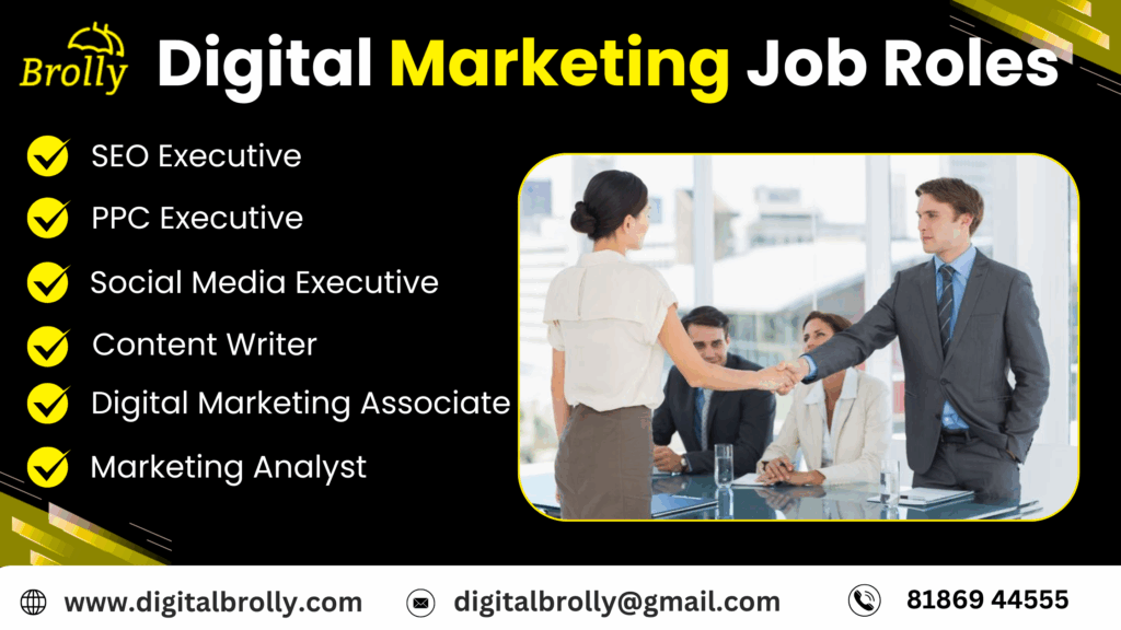 Digital Marketing Job Roles