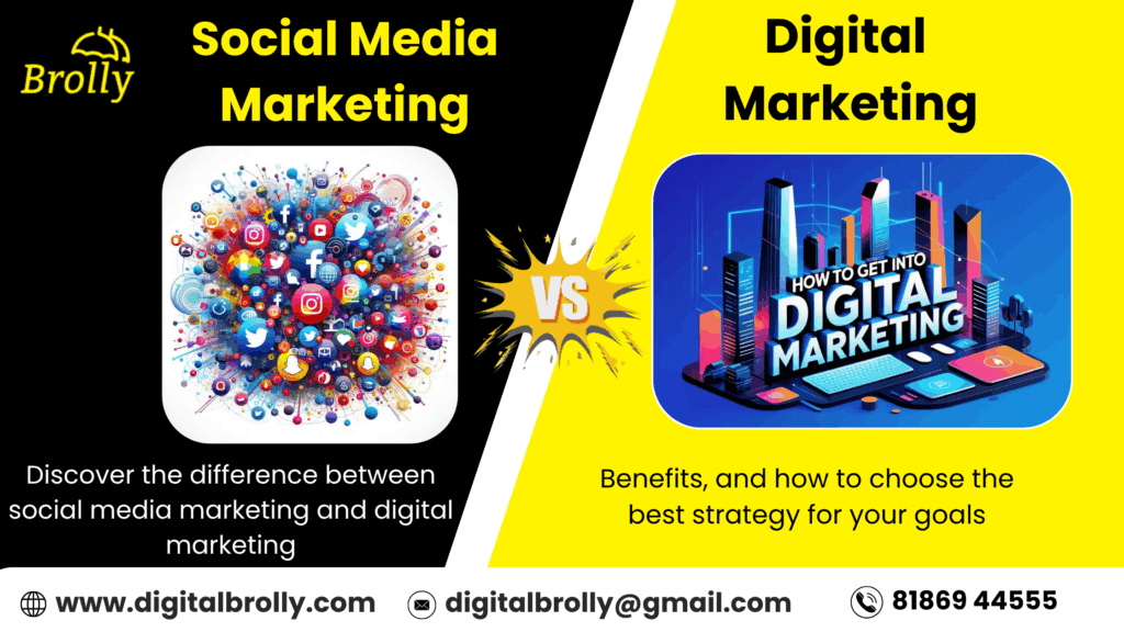 Difference Between SMM and Digital Marketing