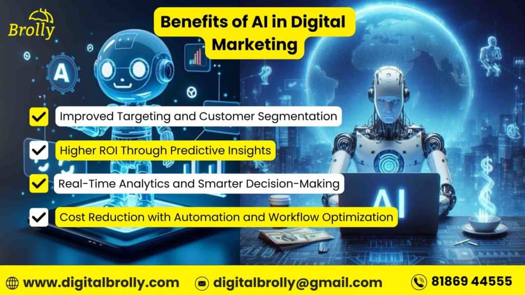 Benefits of AI in Digital Marketing