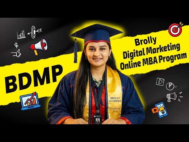 Best Brolly Online MBA in Digital Marketing 2026 University Recognized DBMP