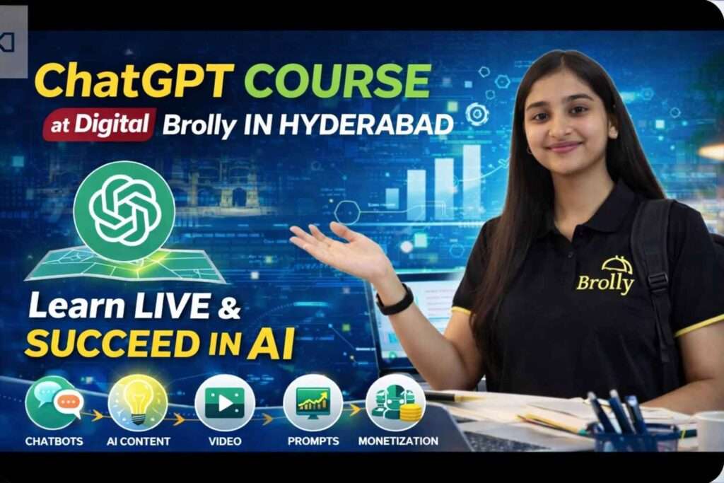 CHATGPT COURSE IN HYDERABA FROM DIGITAL BROLLY