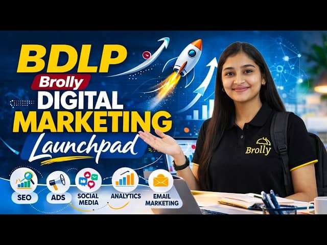Digital Marketing Course for Freshers in India Internship Placement BDLP