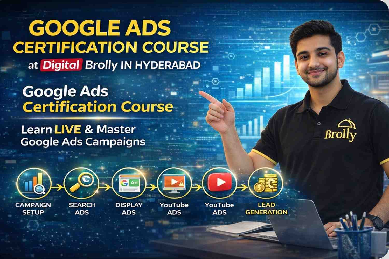 Google Ads certification in Hyderabad at Digital Brolly 2