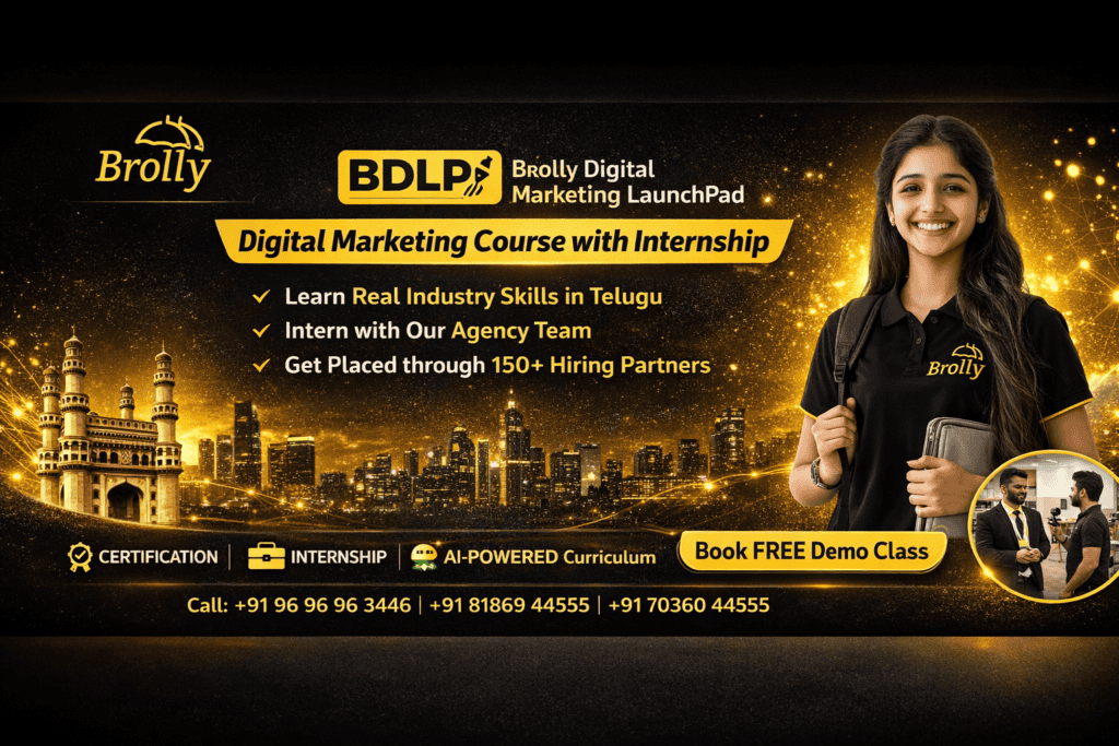 Digital Marketing Course with Internship in Hyderabad