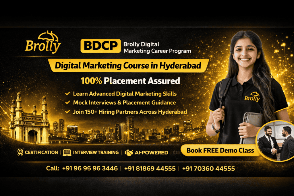 Digital Marketing Course with Placement In Hyderabad