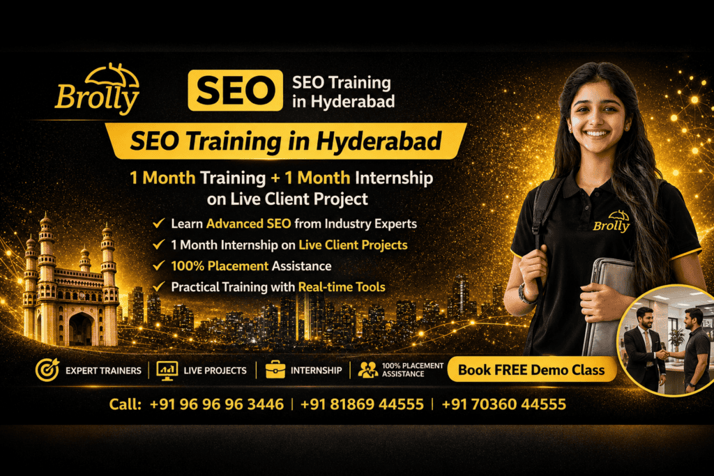 SEO Training in Hyderabad
