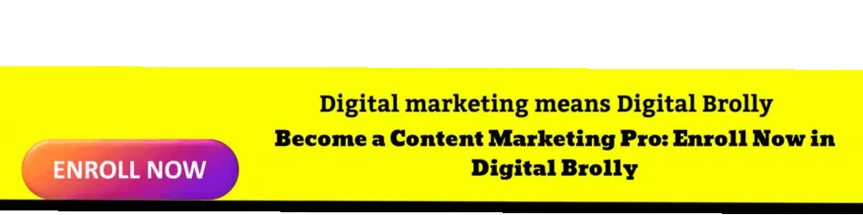 Digital marketing means Digital Brolly: enrol now for practical digital marketing training in Hyderabad