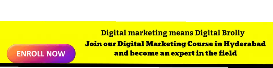 Join our digital marketing course in Hyderabad at Digital Brolly and become an expert in the field – enrol now